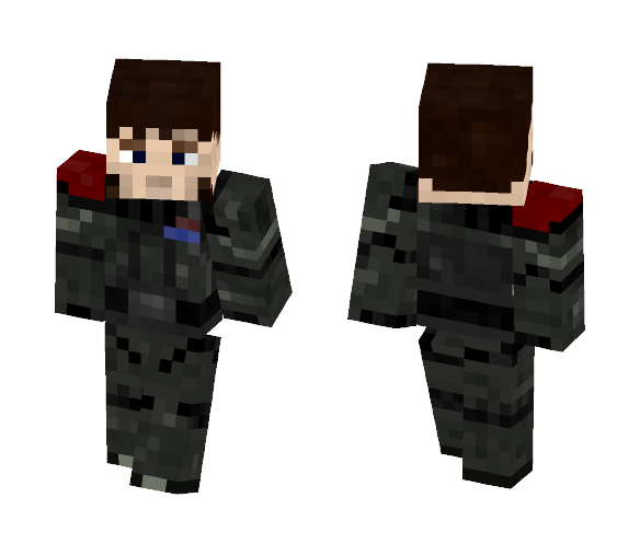 Imperial Shadow Squad Leader - Male Minecraft Skins - image 1