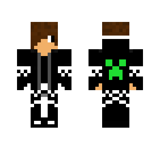 My First Skin Ever Made White Teen - Male Minecraft Skins - image 2