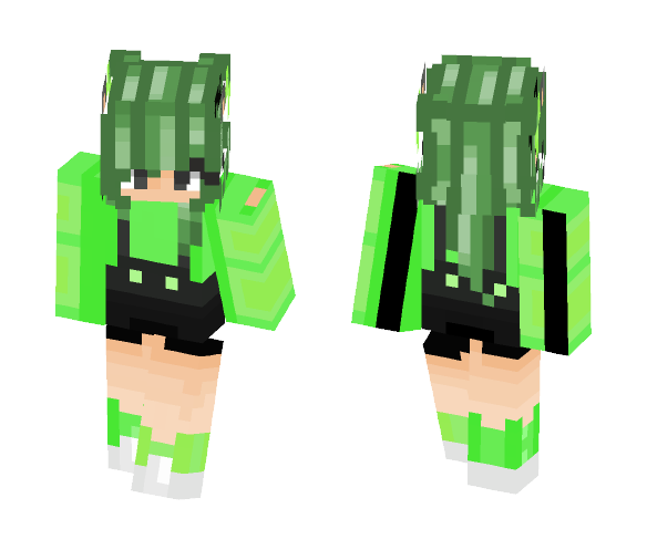 Sиoɯч???????????????? -- Green - Female Minecraft Skins - image 1