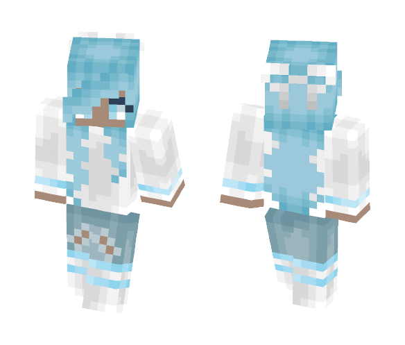 |Blue| - Female Minecraft Skins - image 1