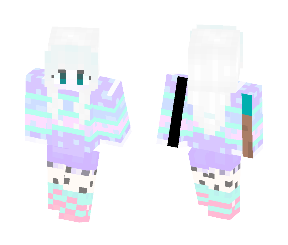 Pastel goth - Female Minecraft Skins - image 1