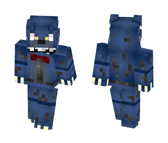 Nightmare Bonnie (FNAF World) - Male Minecraft Skins - image 1