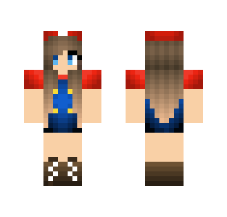 Female Mario - Female Minecraft Skins - image 2
