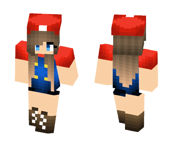 Female Mario - Female Minecraft Skins - image 1