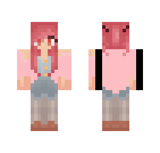 Cotton Candy Hearts~ - Female Minecraft Skins - image 2
