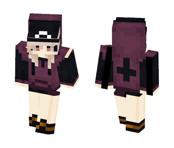 New Scene Girl - Girl Minecraft Skins - image 1