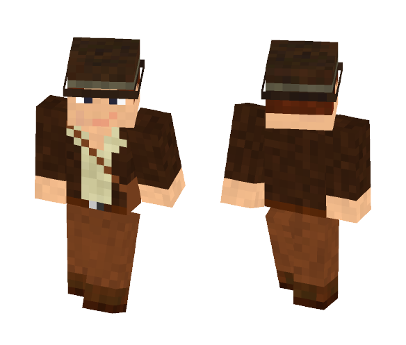 Indiana Jones - Male Minecraft Skins - image 1