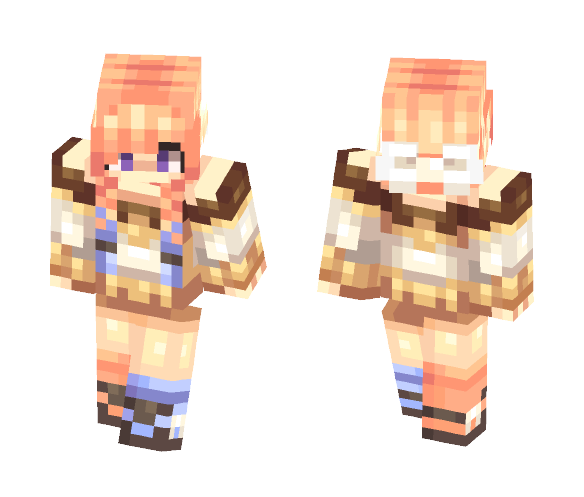 Campfire S'more - Female Minecraft Skins - image 1