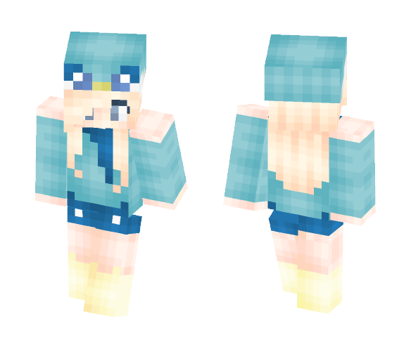 Piplup - Pokemon {DETAILED} - Female Minecraft Skins - image 1