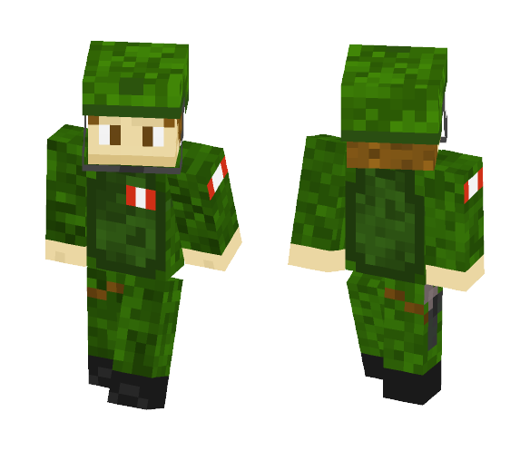 Canadian Soldier - Male Minecraft Skins - image 1