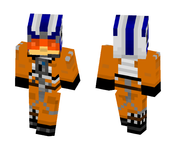 Star Wars Rebel Pilot - Male Minecraft Skins - image 1