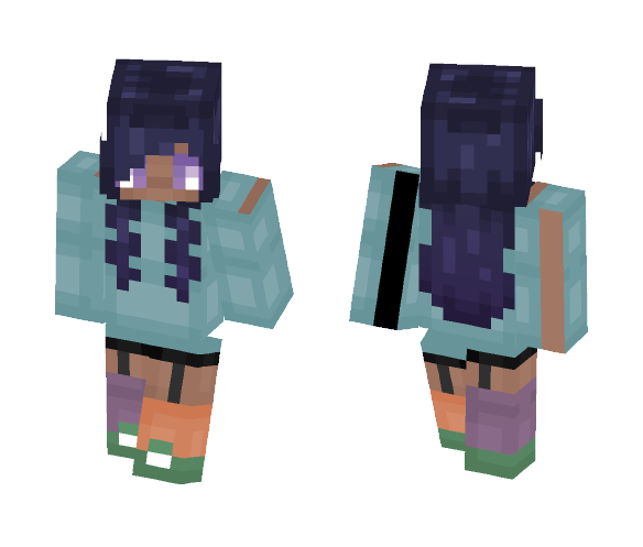 ♦Galaxy♦ - Female Minecraft Skins - image 1