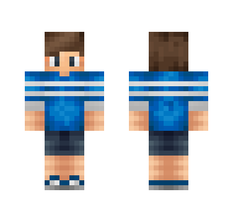 Summer Blue Man! - Male Minecraft Skins - image 2