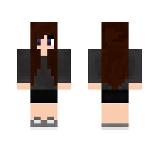 brunette girl - Girl Minecraft Skins - image 2