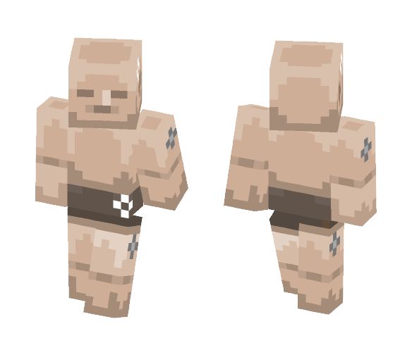 Portal 2 Shooting Dummy / Android - Male Minecraft Skins - image 1