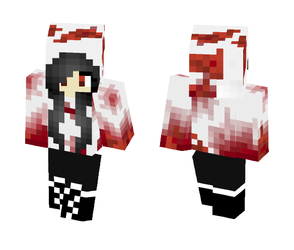 Jeff The Killer Girl - Girl Minecraft Skins - image 1