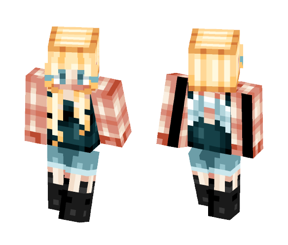 +Mango Bakane : UTAU OC+ - Female Minecraft Skins - image 1