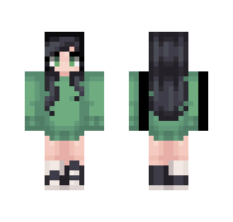 Green Sweater - Requested - Female Minecraft Skins - image 2