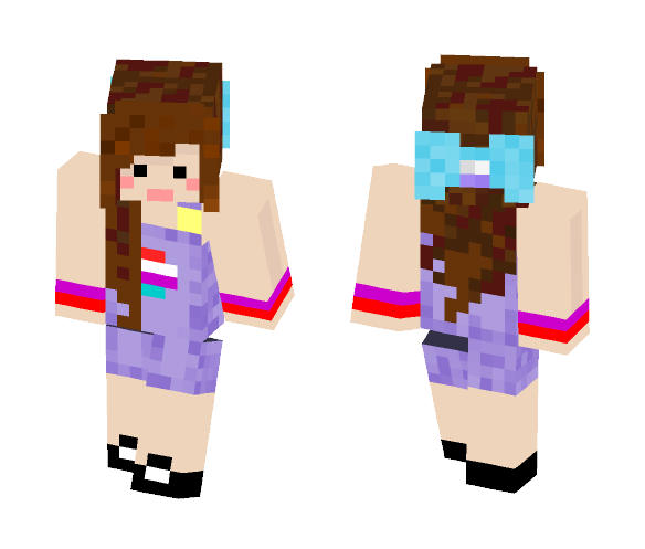 ihascupquake remake skin - Female Minecraft Skins - image 1