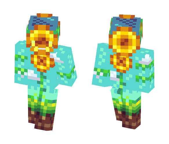 Sunflower - Male Minecraft Skins - image 1