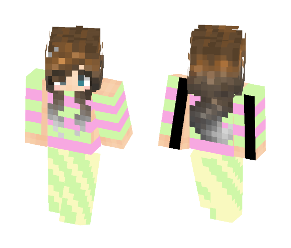 I did not make the hair - Female Minecraft Skins - image 1