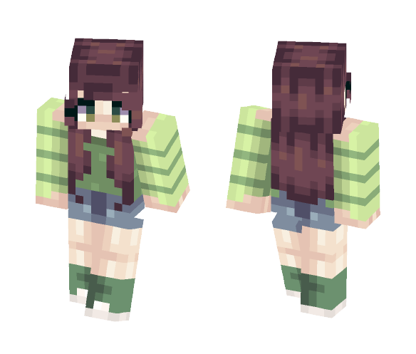 Green ~ - Female Minecraft Skins - image 1