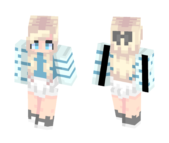 Stripes and polka dots - Female Minecraft Skins - image 1