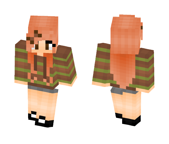 -Warm, cosy ginger girl- - Interchangeable Minecraft Skins - image 1