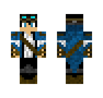 Steampunk Blue - Male Minecraft Skins - image 2