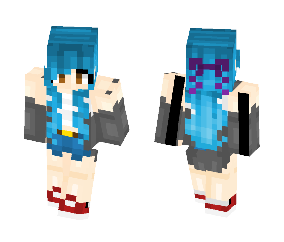 Summer Punk - Female Minecraft Skins - image 1