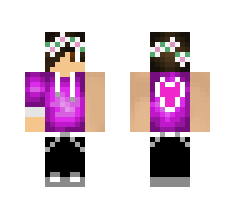 Boy with Flower Crown (undressable) - Boy Minecraft Skins - image 2