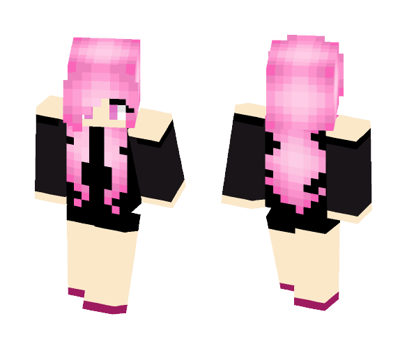 Pink Girl - For my friend - Girl Minecraft Skins - image 1