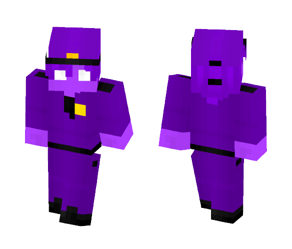 [FNAF] Purple Man/Vincent - Male Minecraft Skins - image 1