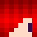 Kawaii Red Hair Girl - Color Haired Girls Minecraft Skins - image 3