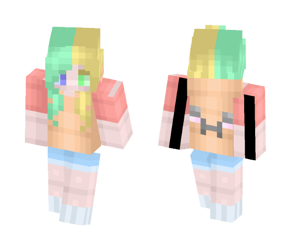 CrissCross (Request) - Female Minecraft Skins - image 1