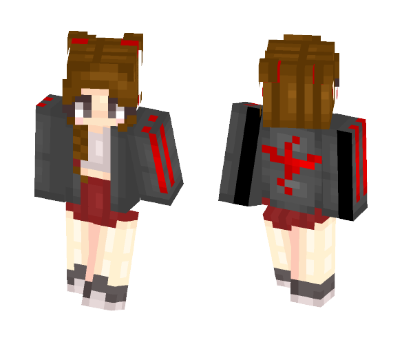 Team Valor Girl - Girl Minecraft Skins - image 1