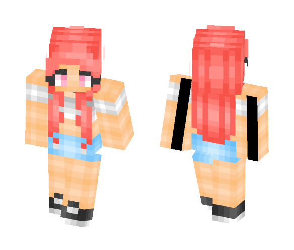 Red Head ♥ - Female Minecraft Skins - image 1