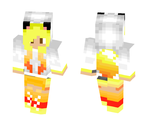 flame fox - Female Minecraft Skins - image 1