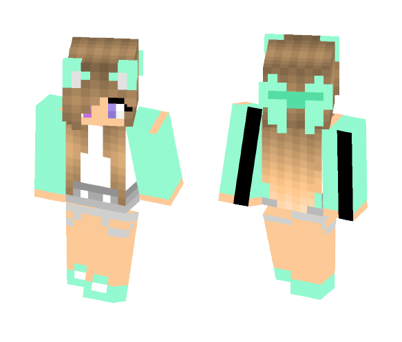 Edit of Mint - Female Minecraft Skins - image 1
