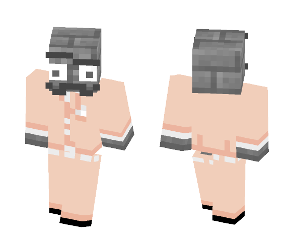Mr.stone Brick - Male Minecraft Skins - image 1