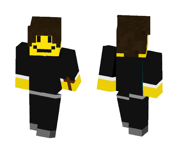 Smiley Face Priest - Interchangeable Minecraft Skins - image 1