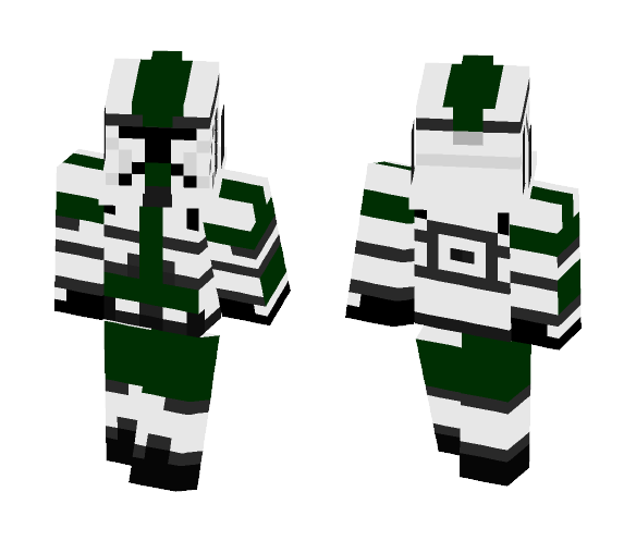 Clone Commander Gree (Phase II) - Male Minecraft Skins - image 1