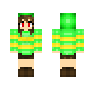 Chara in hood - Interchangeable Minecraft Skins - image 2