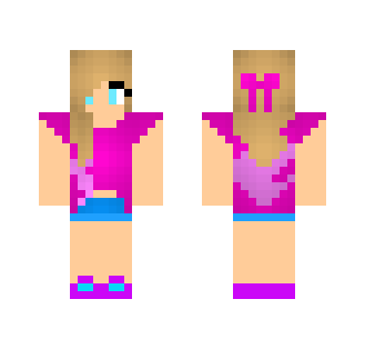 Cute Summer Girl - Cute Girls Minecraft Skins - image 2