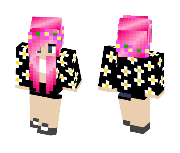 Flower Girl - Girl Minecraft Skins - image 1