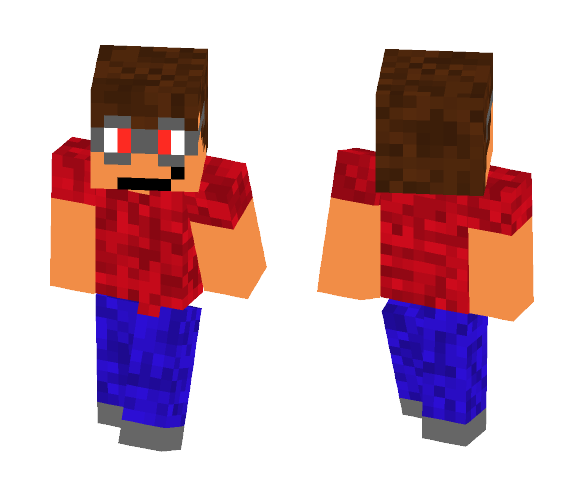 ZenPlays- with nerd glasses - Male Minecraft Skins - image 1