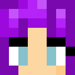 Kawaii Purlple Girl - Girl Minecraft Skins - image 3