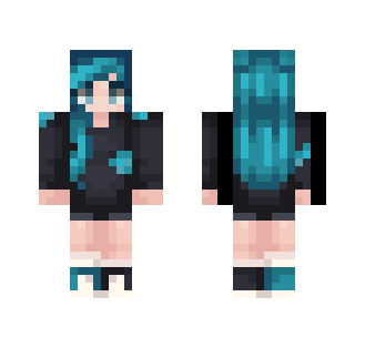 Luminous Blue - Requested - Female Minecraft Skins - image 2