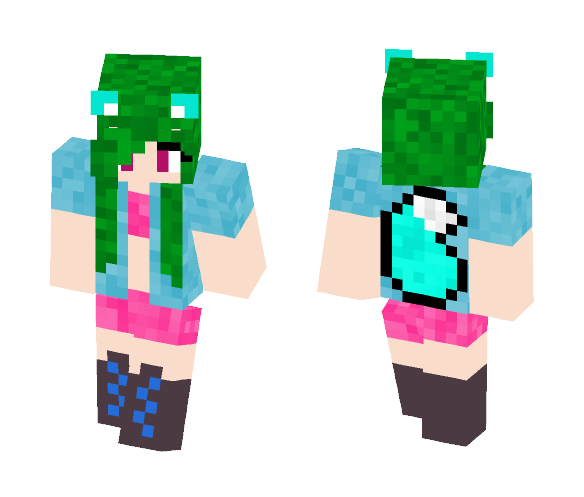 Wolf Girl - Girl Minecraft Skins - image 1