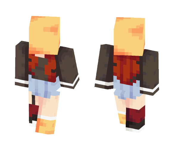 spaced out - Female Minecraft Skins - image 1